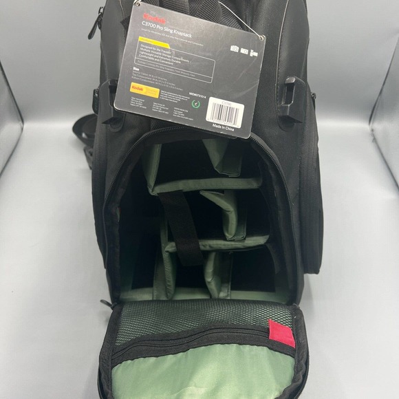 Kodak C3700 Pro Sling Knapsack Camera Bag Backpack NWT - Picture 5 of 13